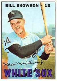 1967 Topps Baseball  Card #357  Bill Skowron