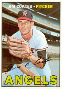 1967 Topps Baseball  Card #401  Jim Coates