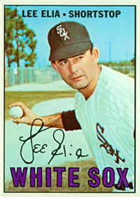 1967 Topps Baseball  Card #406  Lee Elia
