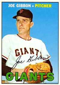 1967 Topps Baseball  Card #541  Joe Gibbon