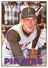1967 Topps Baseball  Card #562  Steve Blass