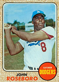 1968 Topps Baseball  Card #65  John Roseboro