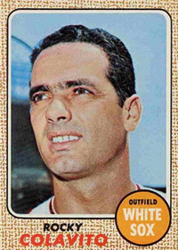 1968 Topps Baseball  Card #99  Rocky Colavito