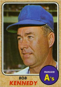1968 Topps Baseball  Card #183  Bob Kennedy