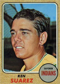 1968 Topps Baseball  Card #218  Ken Suarez