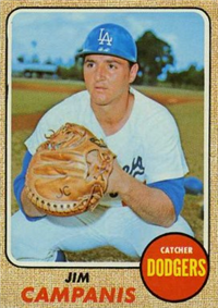 1968 Topps Baseball  Card #281  Jim Campanis