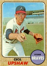 1968 Topps Baseball  Card #286  Cecil Upshaw
