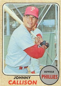 1968 Topps Baseball  Card #415  Johnny Callison