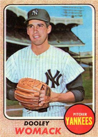 1968 Topps Baseball  Card #431  Dooley Womack