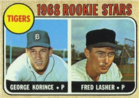 1968 Topps Baseball  Card #447  Tigers Rookies