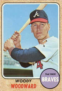 1968 Topps Baseball  Card #476  Woody Woodward