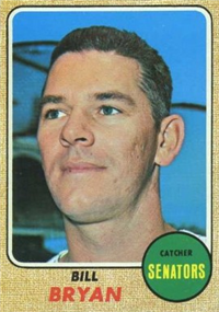 1968 Topps Baseball  Card #498  Bill Bryan