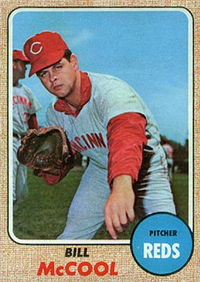 1968 Topps Baseball  Card #597  Bill McCool
