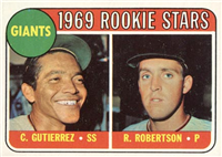 1969 Topps Baseball  Card #16  Giants Rookies