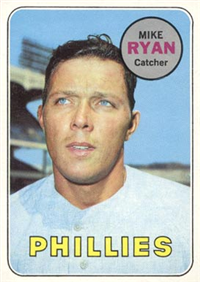1969 Topps Baseball  Card #28  Mike Ryan