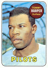 1969 Topps Baseball  Card #42  Tommy Harper