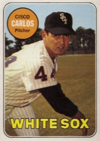 1969 Topps Baseball  Card #54  Cisco Carlos