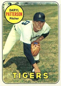 1969 Topps Baseball  Card #101  Daryl Patterson
