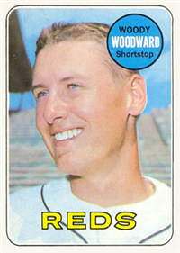 1969 Topps Baseball  Card #142  Woody Woodward