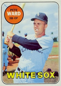 1969 Topps Baseball  Card #155  Pete Ward