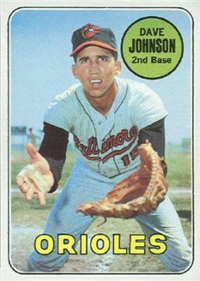 1969 Topps Baseball  Card #203  Dave Johnson