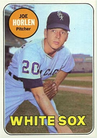 1969 Topps Baseball  Card #328  Joe Horlen
