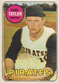1969 Topps Baseball  Card #357  Carl Taylor