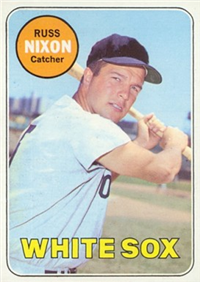 1969 Topps Baseball  Card #363  Russ Nixon