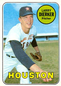 1969 Topps Baseball  Card #411  Larry Dierker