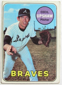 1969 Topps Baseball  Card #568  Cecil Upshaw