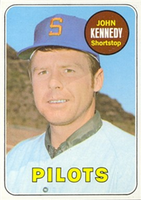 1969 Topps Baseball  Card #631  John Kennedy
