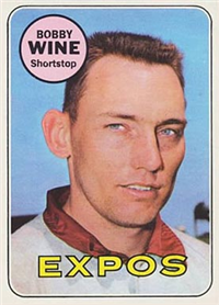 1969 Topps Baseball  Card #648  Bobby Wine