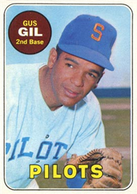 1969 Topps Baseball  Card #651  Gus Gil
