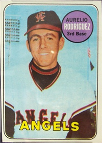 1969 Topps Baseball  Card #653  Aurelio Rodriguez