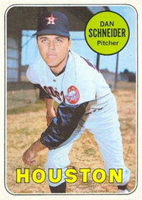 1969 Topps Baseball  Card #656  Dan Schneider