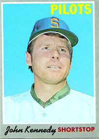 1970 Topps Baseball  Card #53  John Kennedy