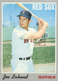 1970 Topps Baseball  Card #78  Joe Lahoud