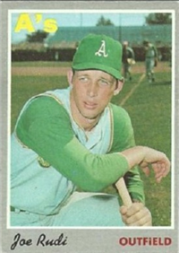 1970 Topps Baseball  Card #102  Joe Rudi
