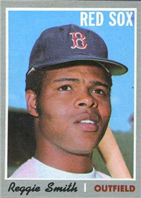 1970 Topps Baseball  Card #215  Reggie Smith