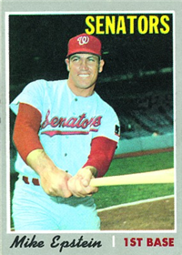 1970 Topps Baseball  Card #235  Mike Epstein