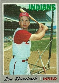 1970 Topps Baseball  Card #247  Lou Klimchock