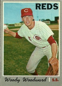 1970 Topps Baseball  Card #296  Woody Woodward