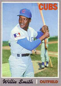 1970 Topps Baseball  Card #318  Willie Smith