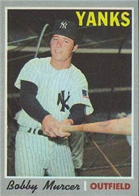 1970 Topps Baseball  Card #333  Bobby Murcer