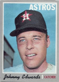1970 Topps Baseball  Card #339  Johnny Edwards