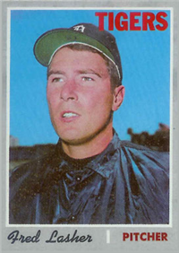 1970 Topps Baseball  Card #356  Fred Lasher