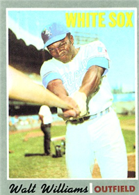 1970 Topps Baseball  Card #395  Walt Williams