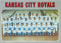 1970 Topps Baseball  Card #422  Kansas City Royals Team