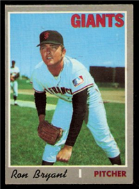 1970 Topps Baseball  Card #433  Ron Bryant