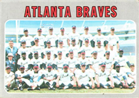 1970 Topps Baseball  Card #472  Atlanta Braves Team